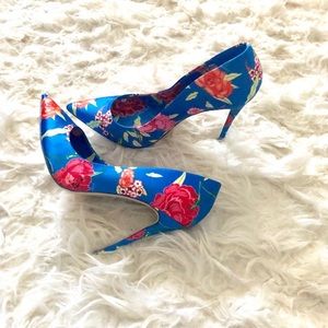 Floral Aldo shoes